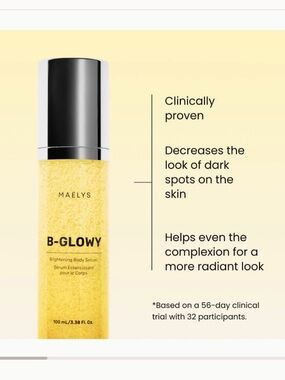 B-GLOWY Brightening Body Serum – Yellow